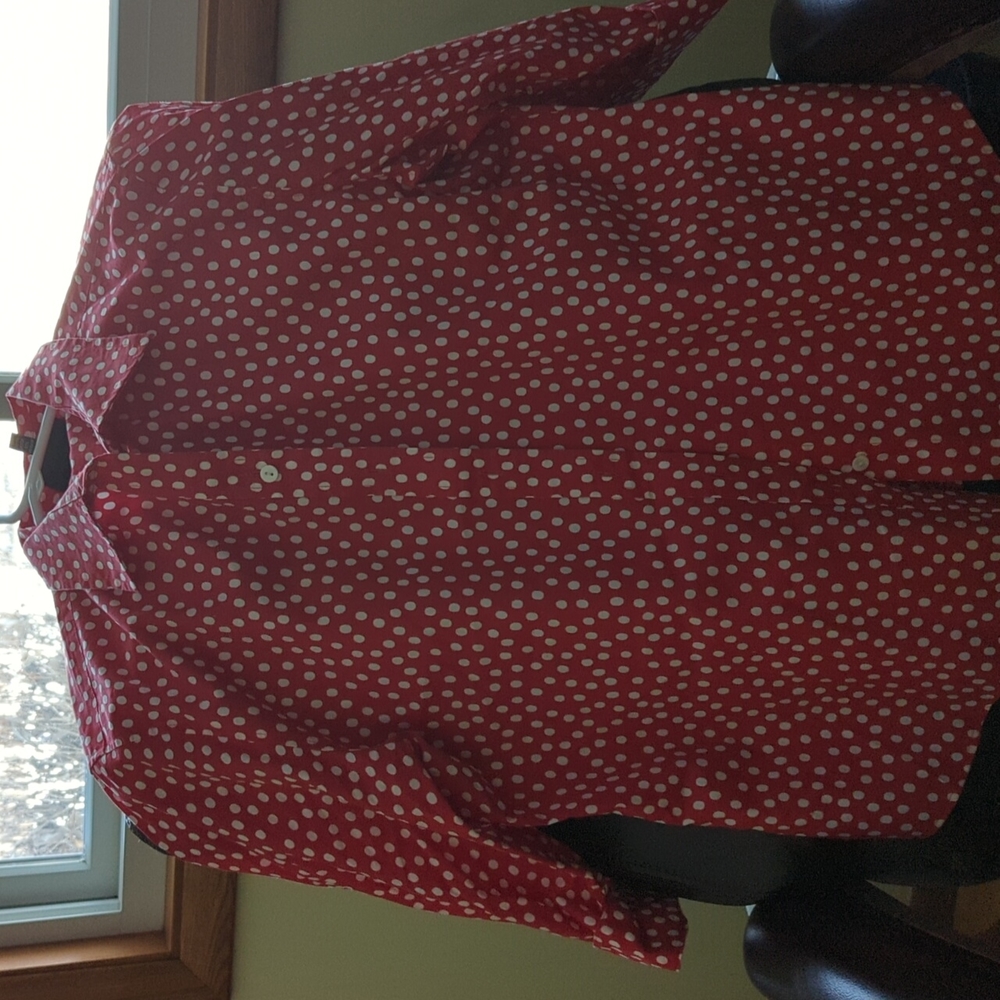 Foxcroft wrinkle free, shaped fit
